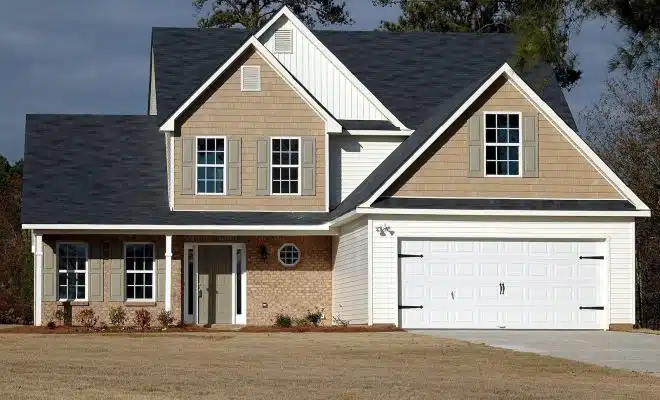 Brown and White Wooden House