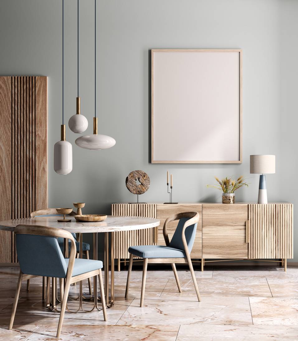 buffet en bois salle à manger