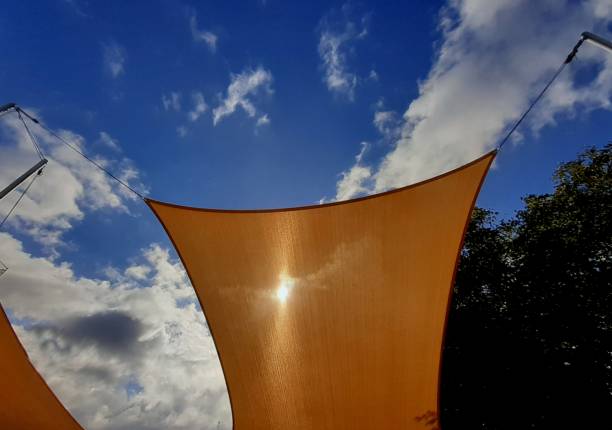 toile voile d'ombrage jardin terrasse protection rayons uv