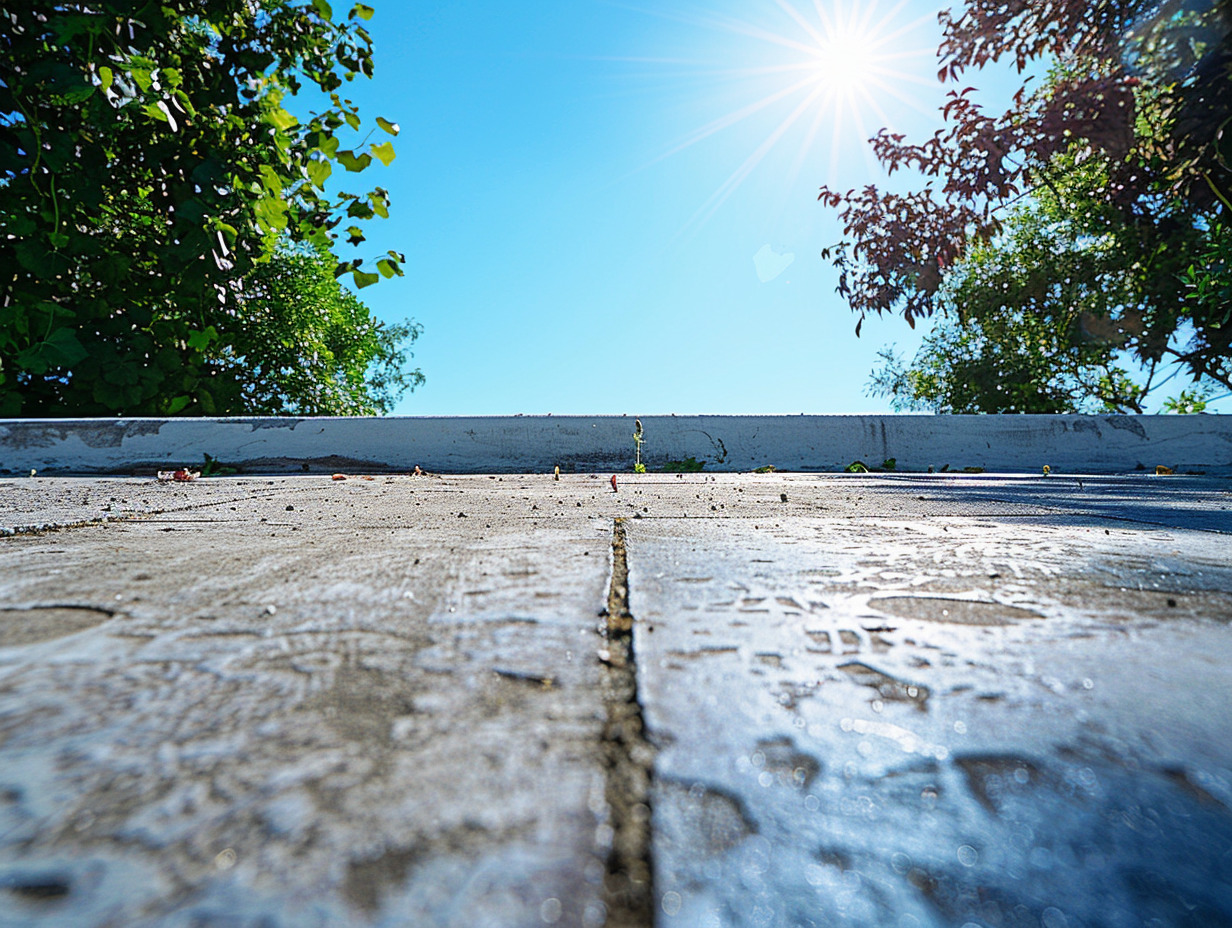 terrasse béton