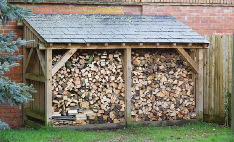 Comment construire un abri (bûcher) pour son bois de chauffage ? - 3e