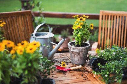 Faire du jardinage