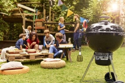 barbecue au jardin