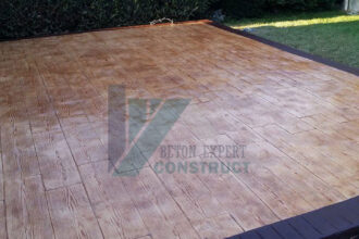 beton imprime parquet