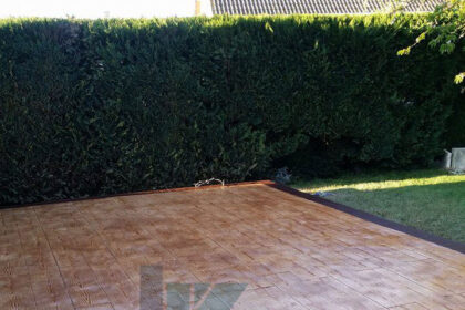beton imprime parquet
