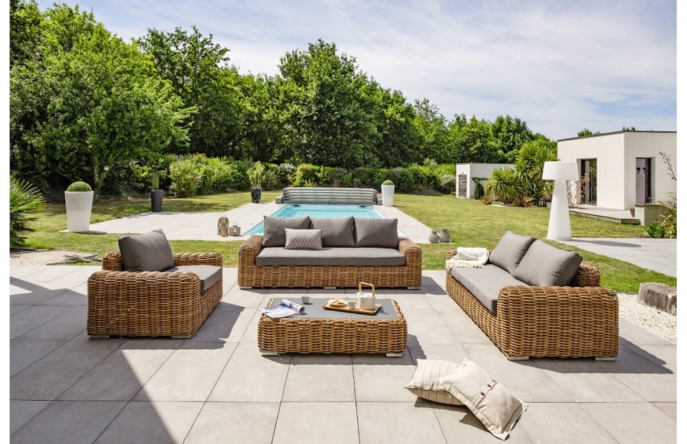 bien faire le choix d'un salon de jardin design