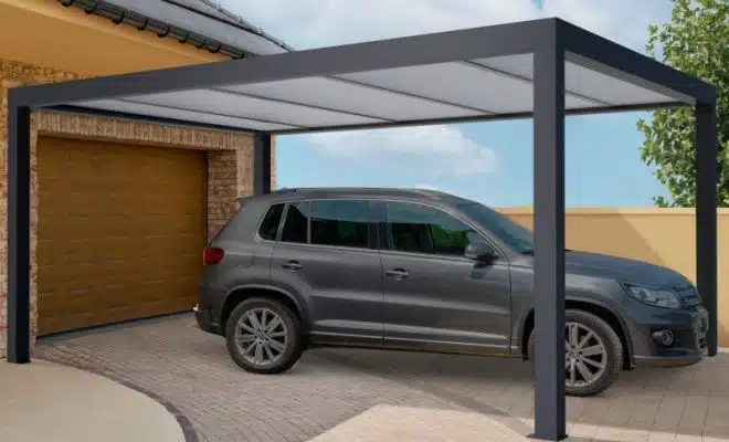 Un carport moderne