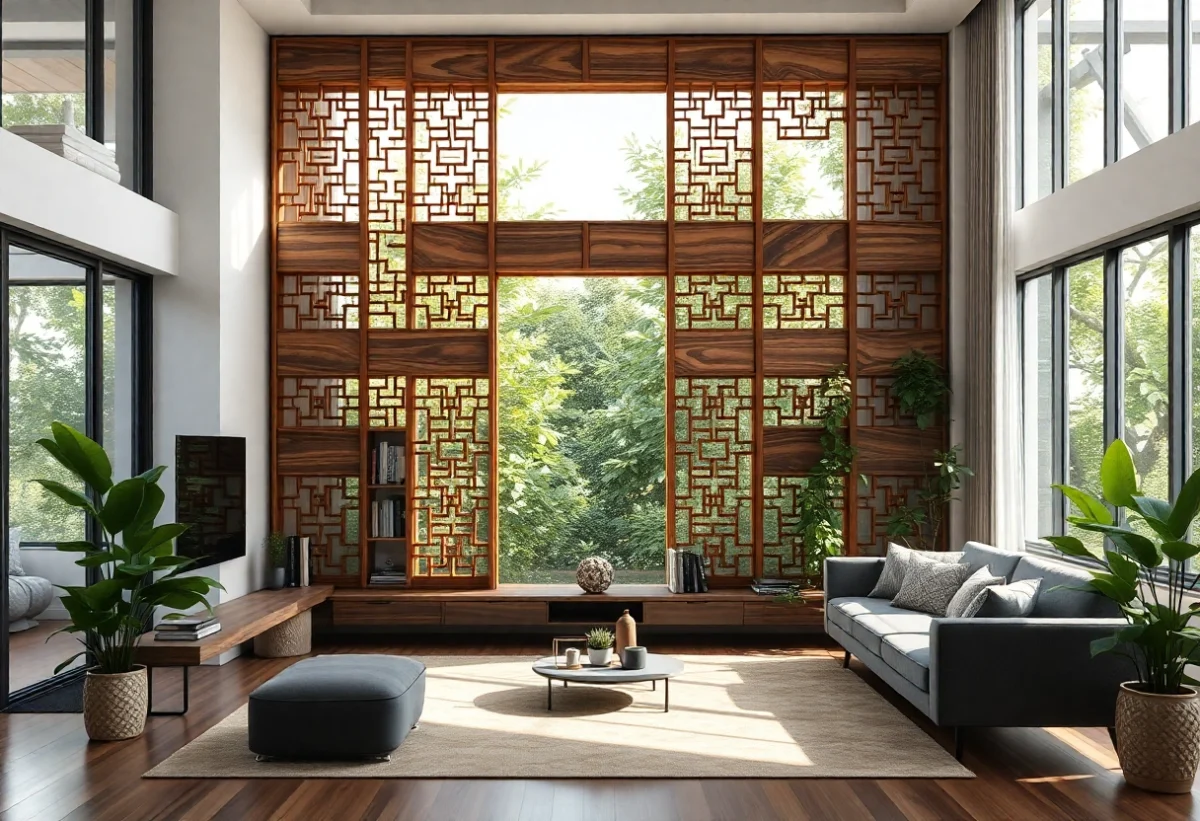 claustra bois intérieur