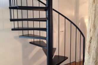 escalier helicoidal en kit avec PBM groupe