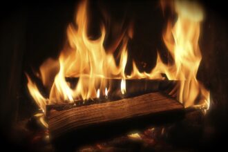 Système de chauffage moderne dans un intérieur chaleureux