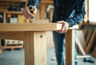 fixer pieds table diy