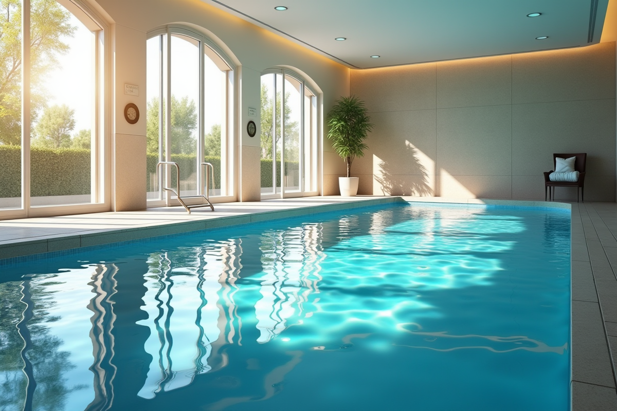 éclairage piscine