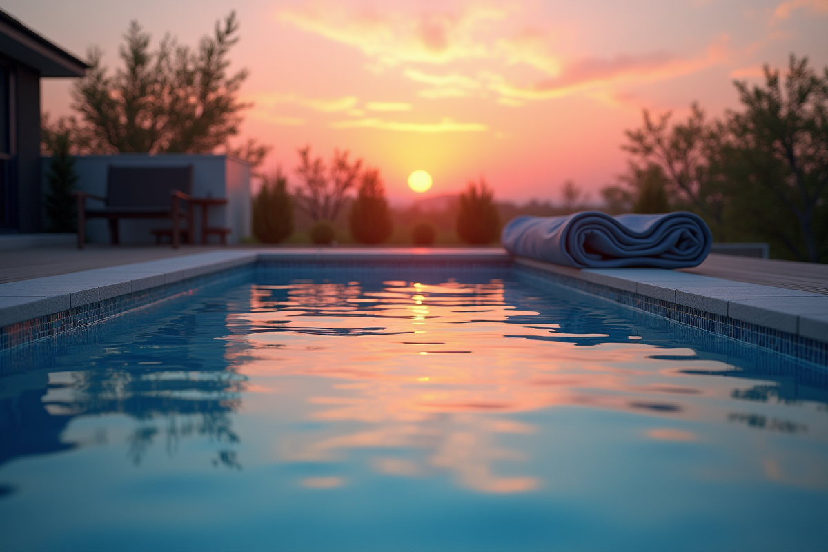 piscine bâche