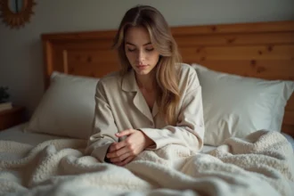 Drap en coton doux pour un sommeil réparateur