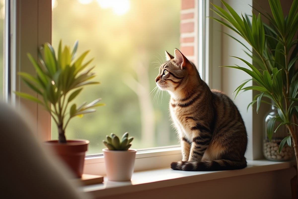 chat maison