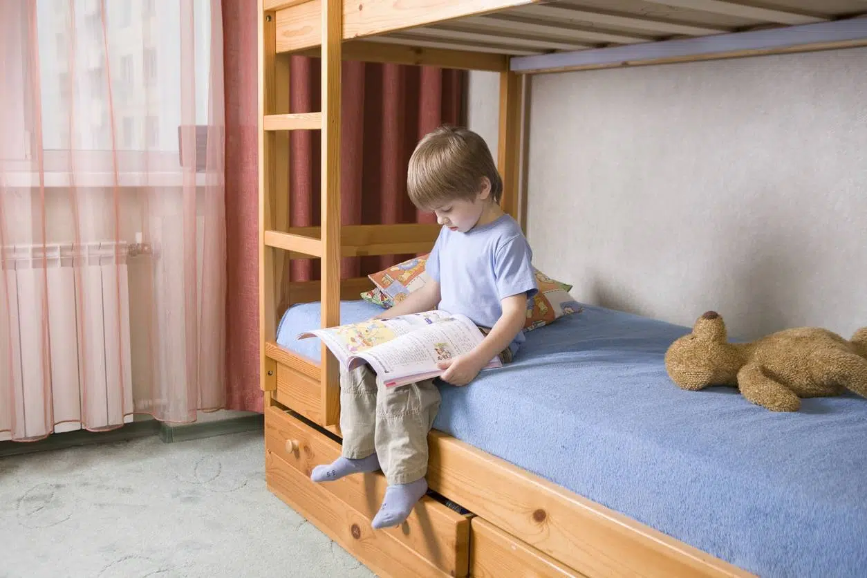 lit superposé chambre enfant