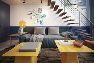 meuble de style industriel