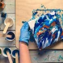 peinture acrylique fluide