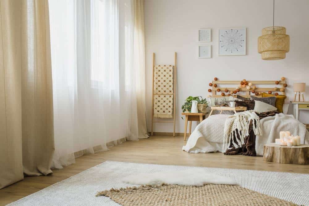 rideaux pour déco cocooning