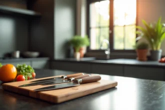 set de couteaux cuisine
