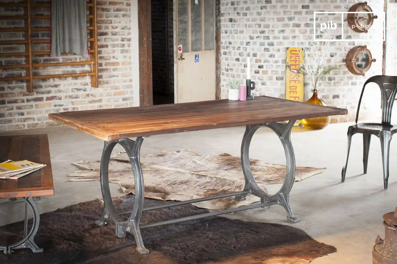 table en teck